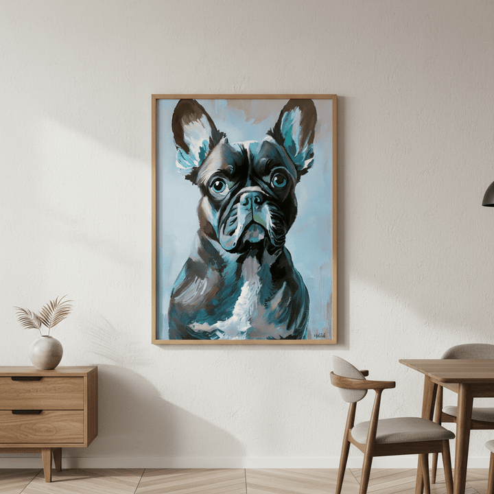 Frenchie by Inkheart Designs wall - art - picture - poster