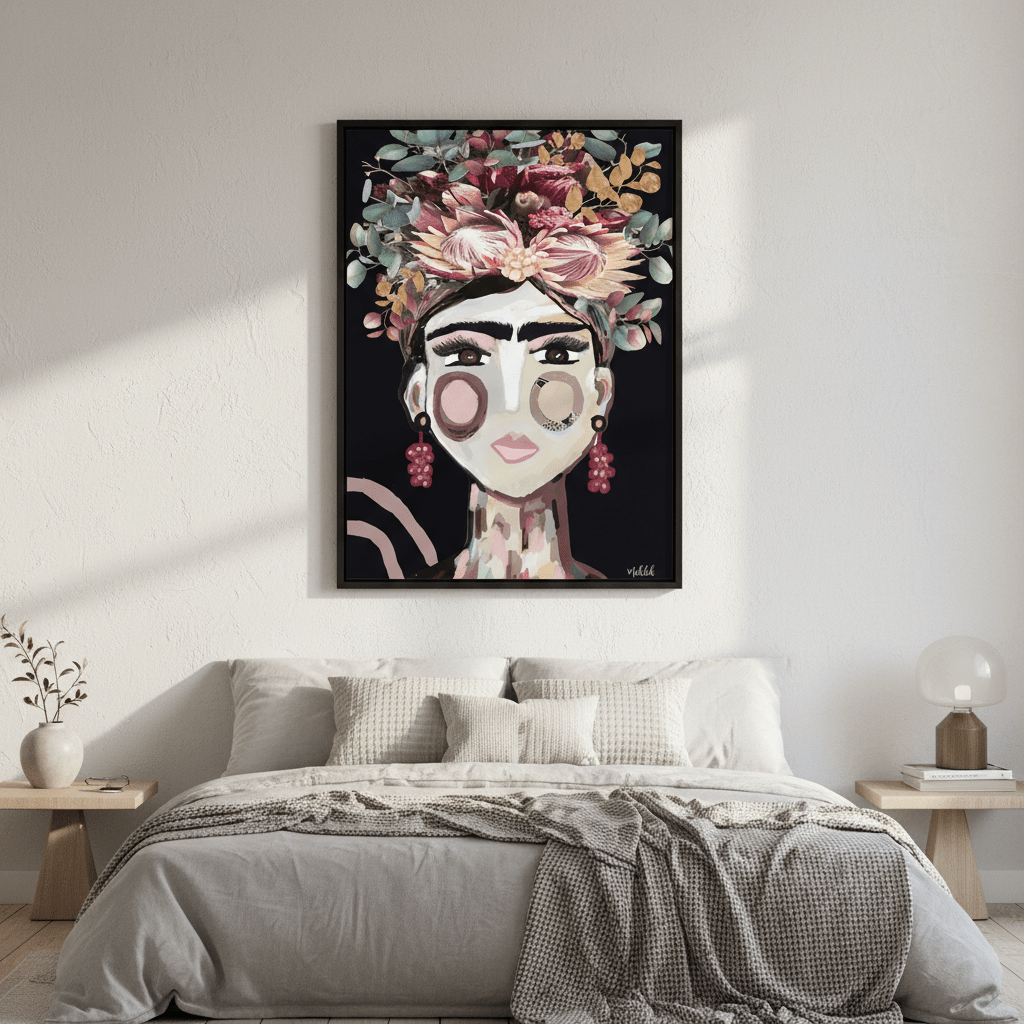 Frida Australiana Black by Inkheart Designs wall - art - picture - poster
