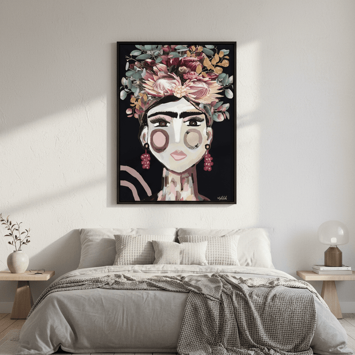Frida Australiana Black by Inkheart Designs wall - art - picture - poster
