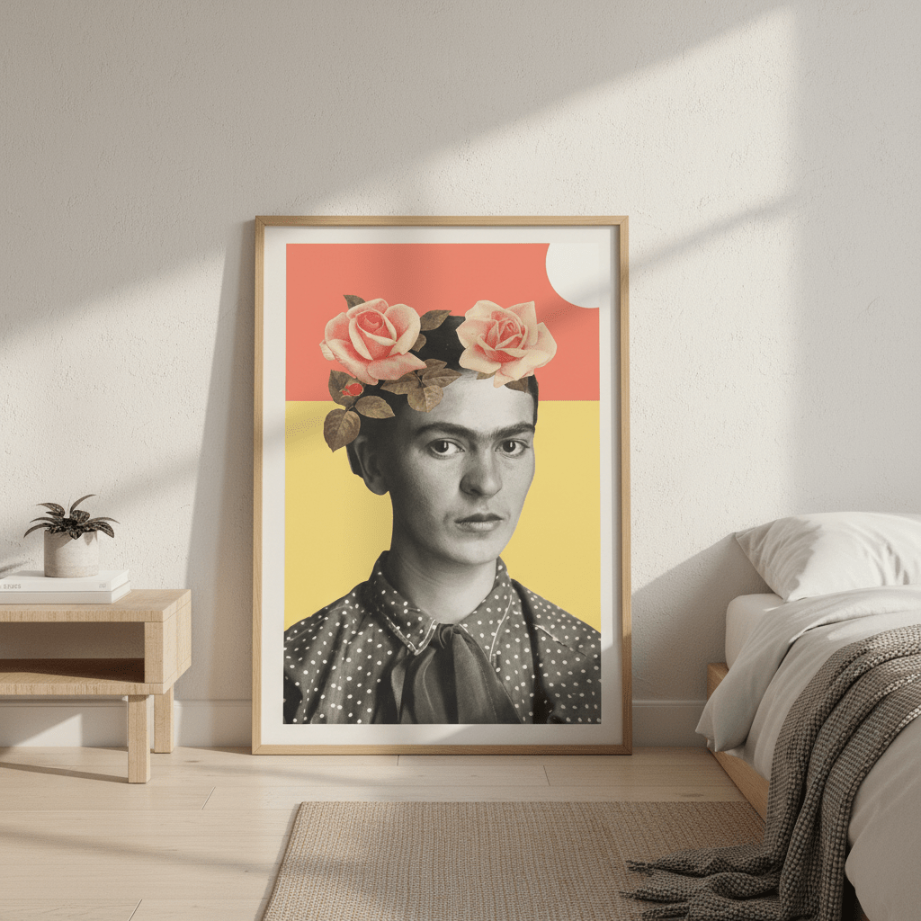 Frida by Florent Bodart wall - art - picture - poster