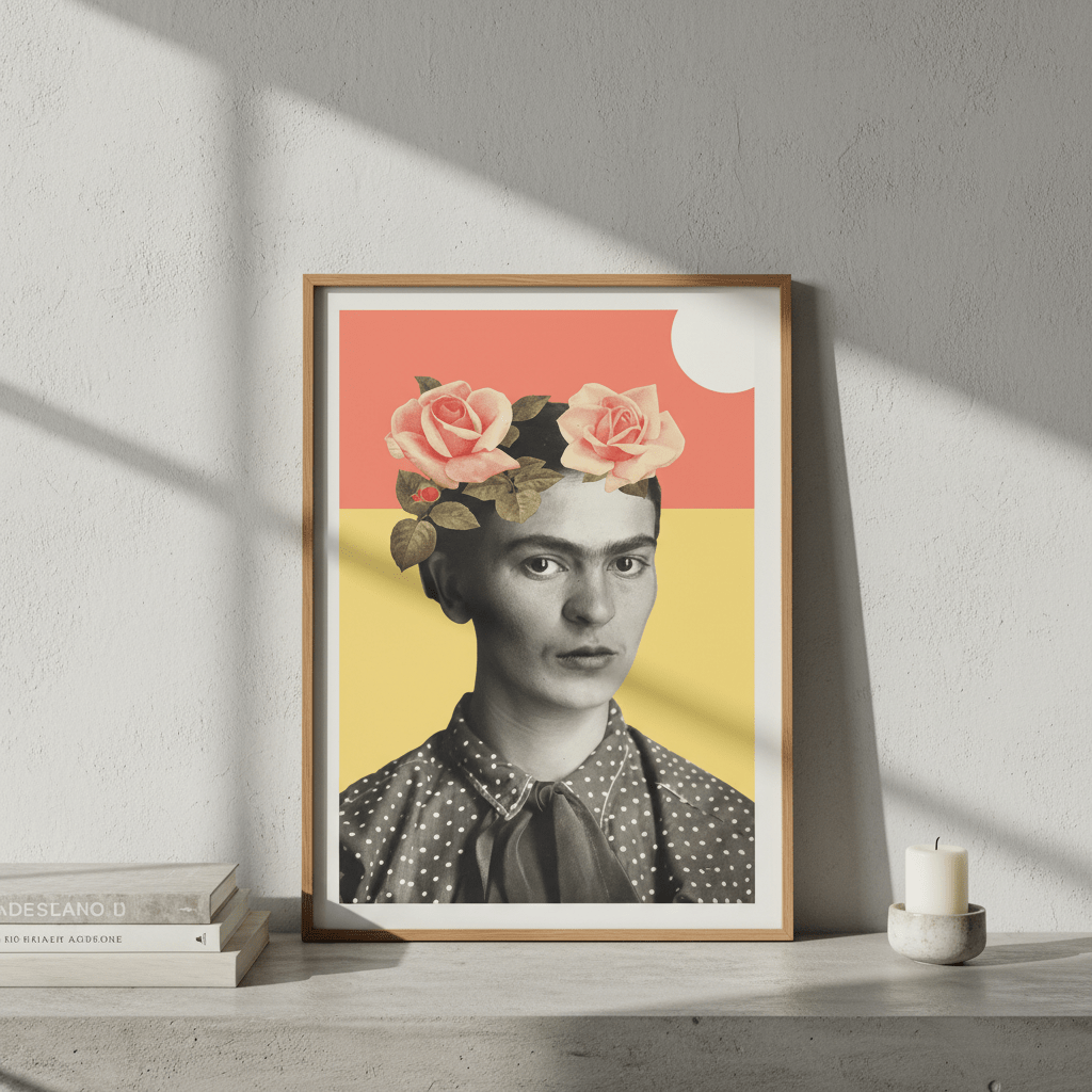Frida by Florent Bodart wall - art - picture - poster