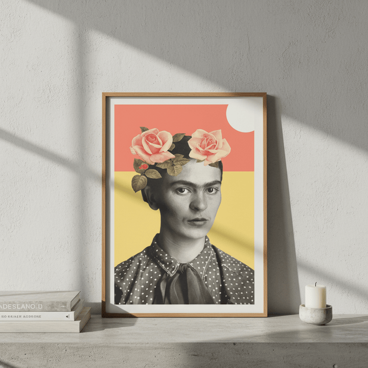 Frida by Florent Bodart wall - art - picture - poster