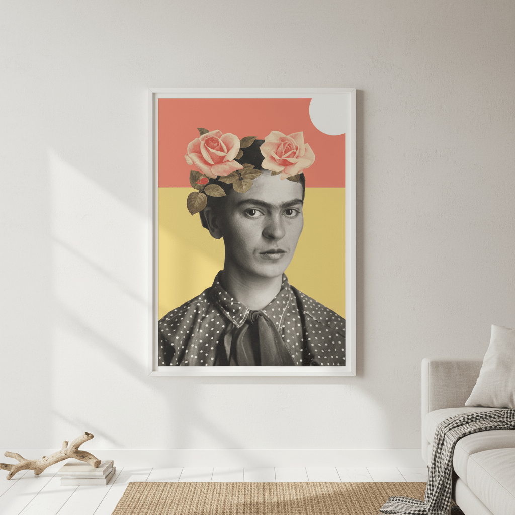 Frida by Florent Bodart wall - art - picture - poster