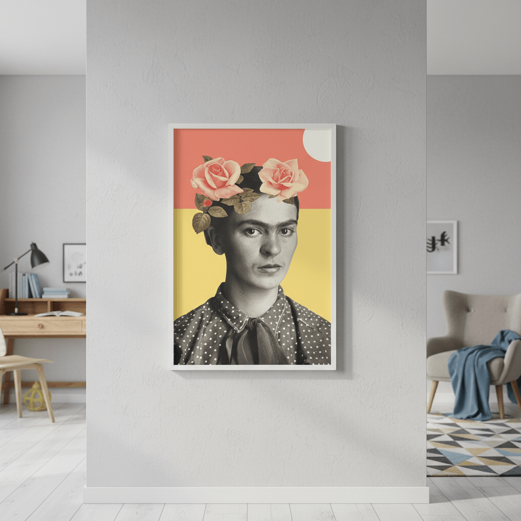Frida by Florent Bodart wall - art - picture - poster