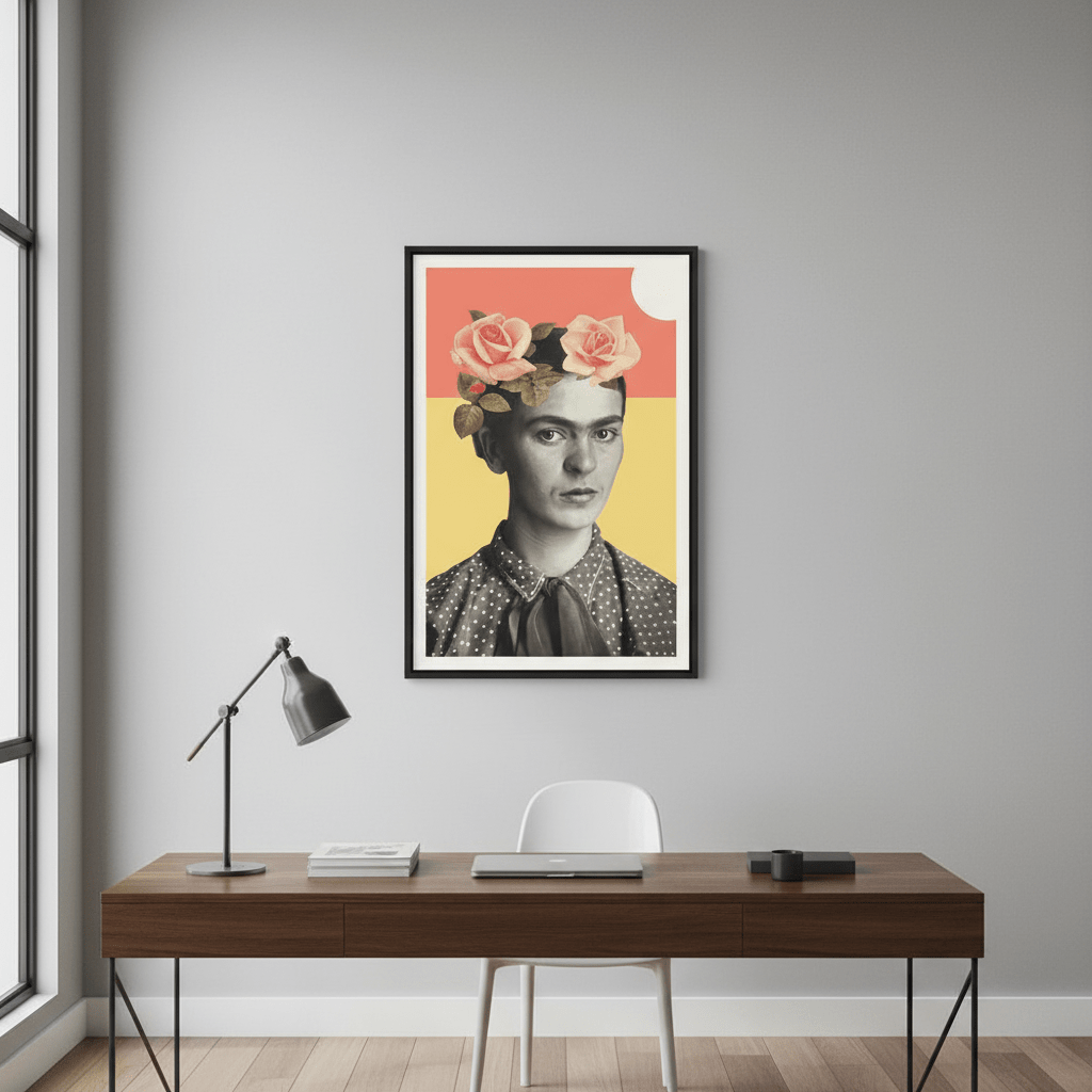Frida by Florent Bodart wall - art - picture - poster