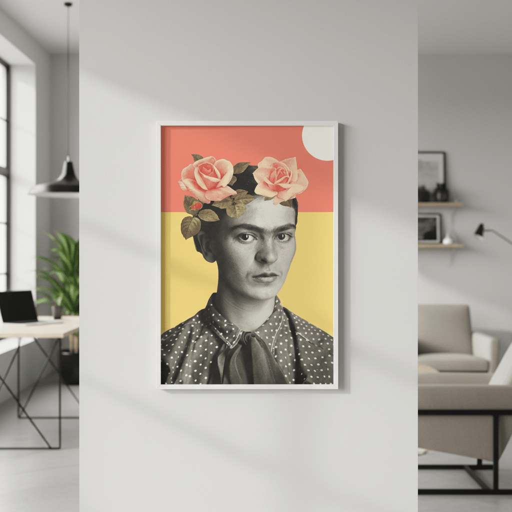 Frida by Florent Bodart wall - art - picture - poster