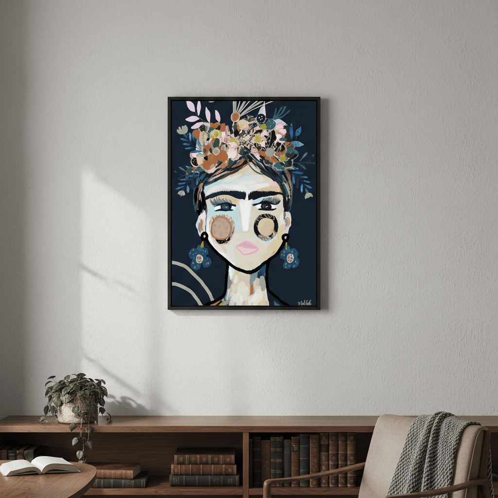 Frida La Frida by Inkheart Designs wall - art - picture - poster