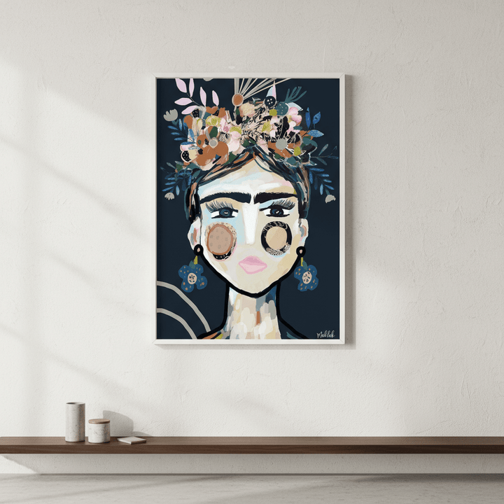 Frida La Frida by Inkheart Designs wall - art - picture - poster