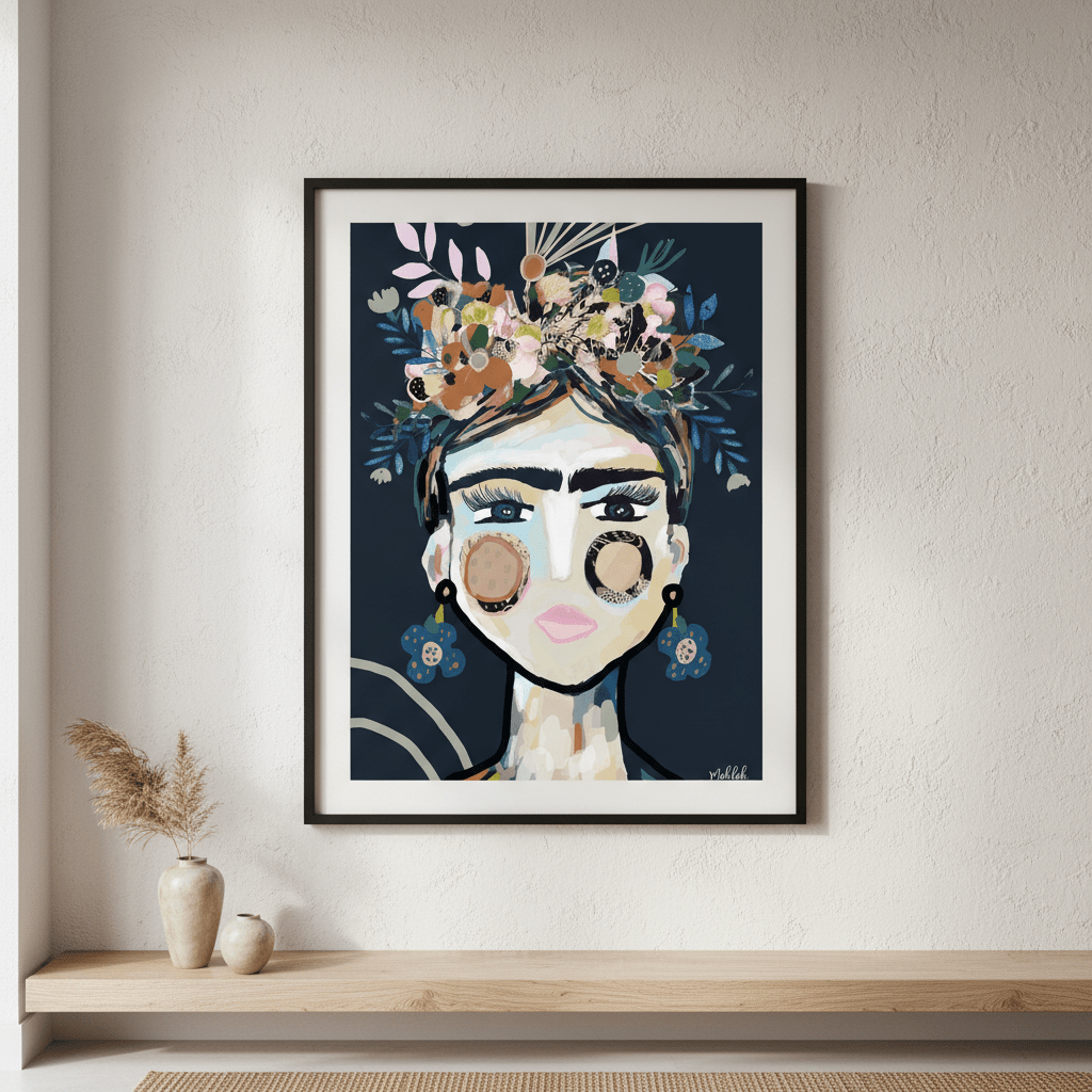 Frida La Frida by Inkheart Designs wall - art - picture - poster