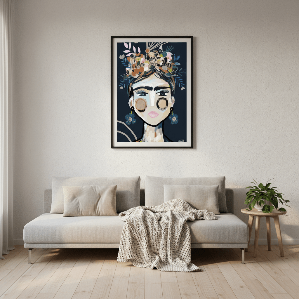Frida La Frida by Inkheart Designs wall - art - picture - poster