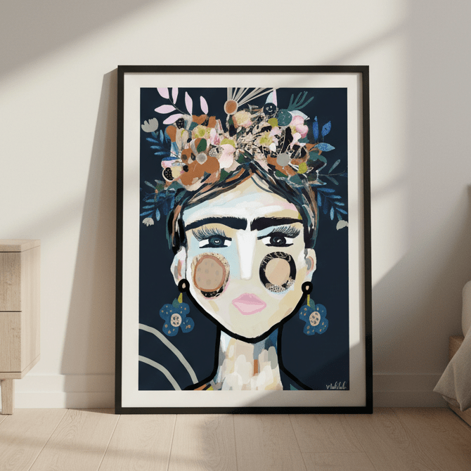 Frida La Frida by Inkheart Designs wall - art - picture - poster