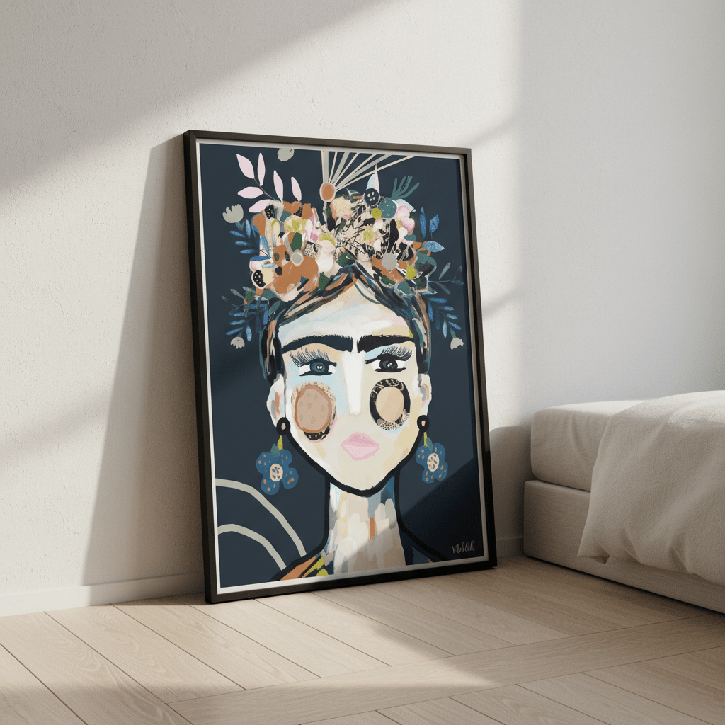 Frida La Frida by Inkheart Designs wall - art - picture - poster