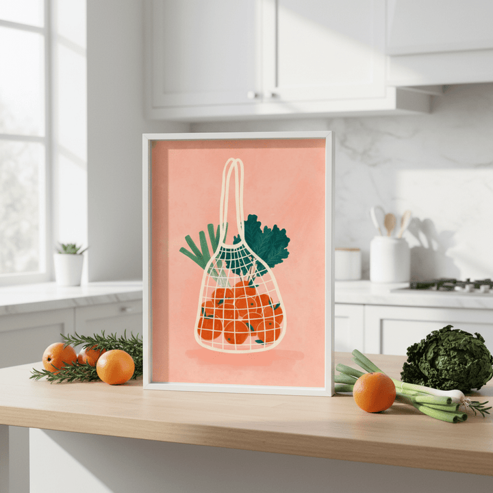 Fruit and Vegetables by Bea Muller wall - art - picture - poster