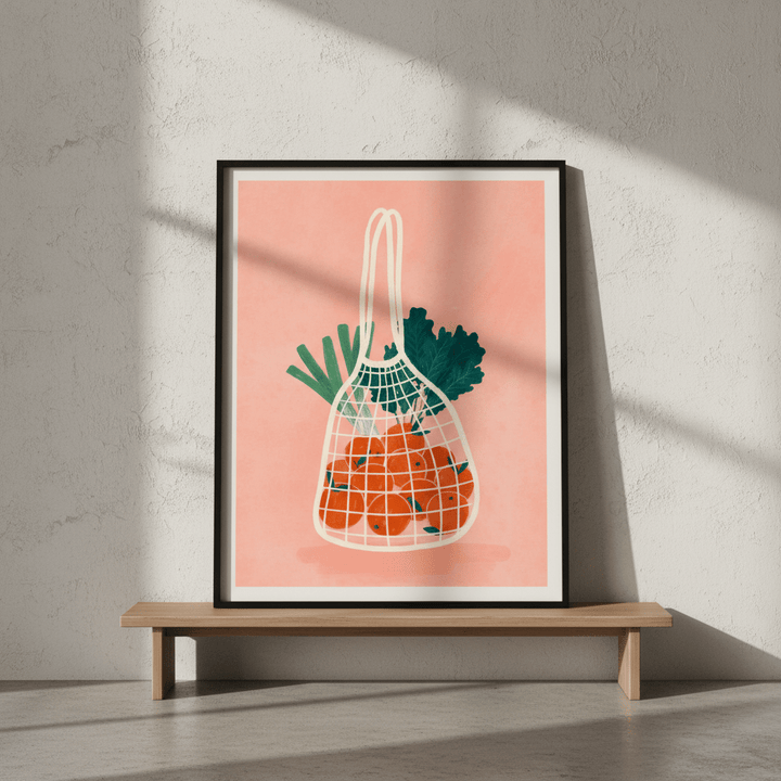 Fruit and Vegetables by Bea Muller wall - art - picture - poster