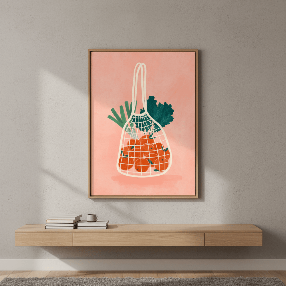 Fruit and Vegetables by Bea Muller wall - art - picture - poster