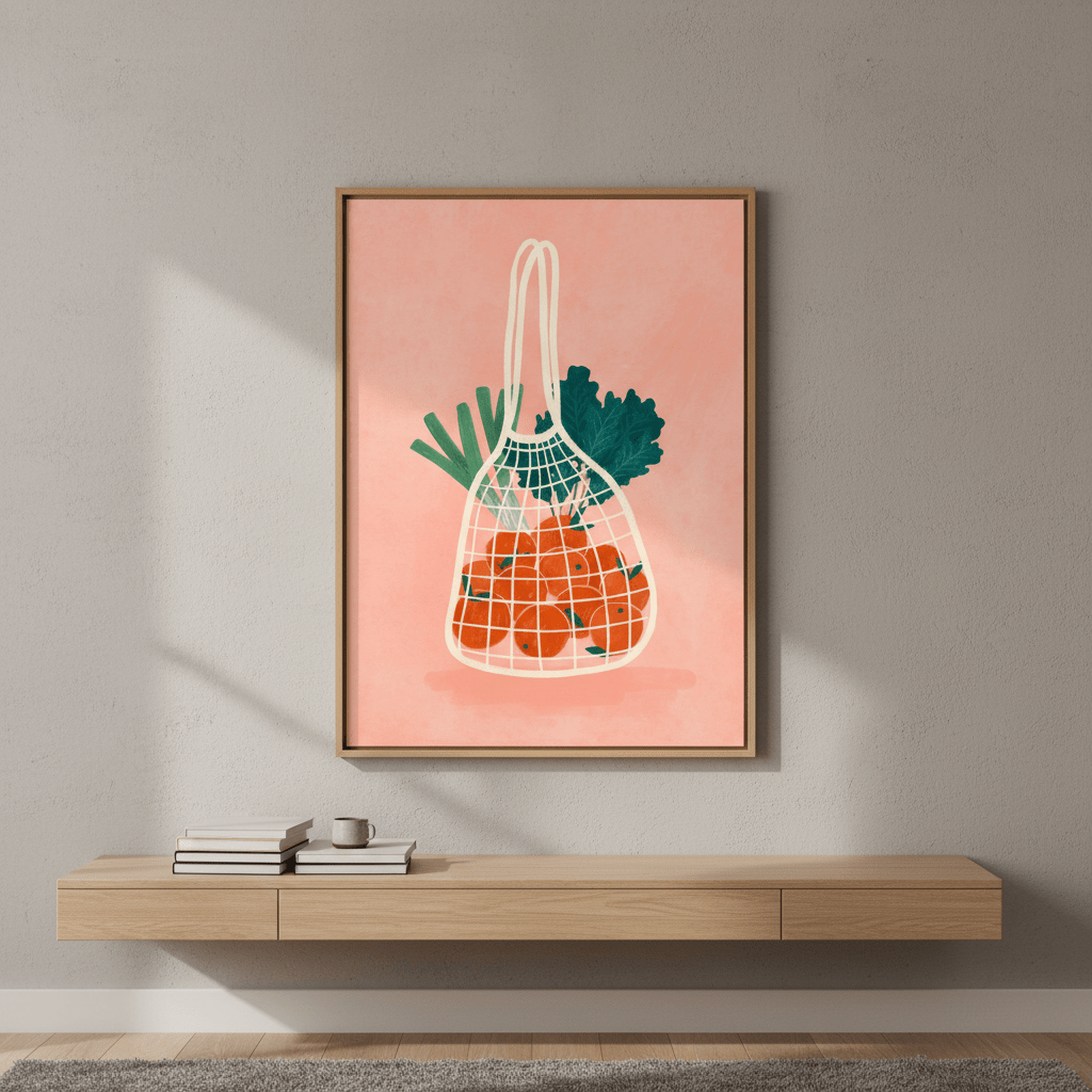 Fruit and Vegetables by Bea Muller wall - art - picture - poster