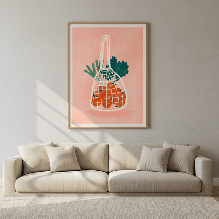 Fruit and Vegetables by Bea Muller wall - art - picture - poster