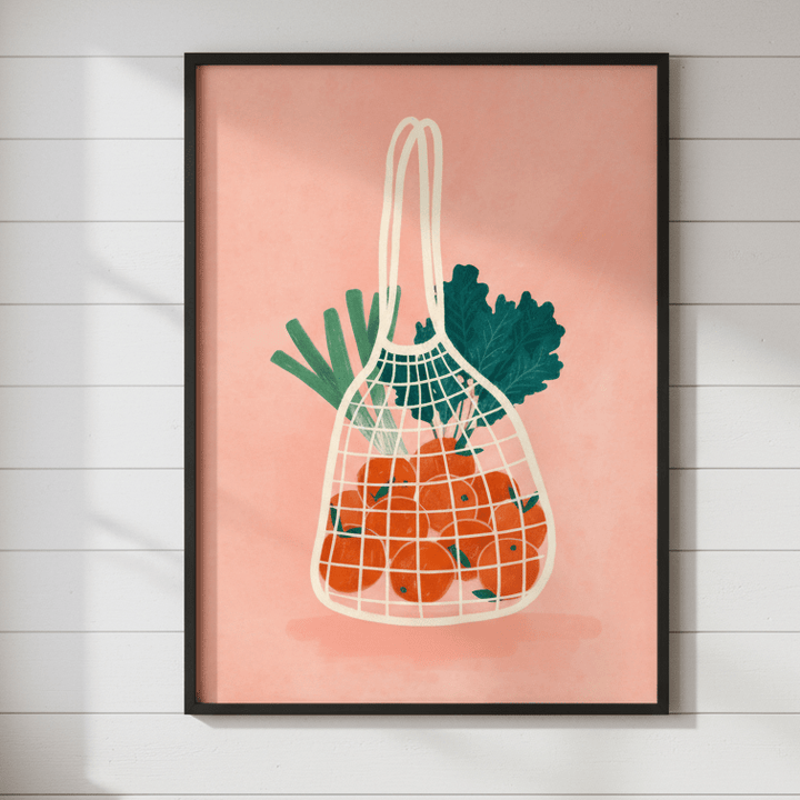 Fruit and Vegetables by Bea Muller wall - art - picture - poster