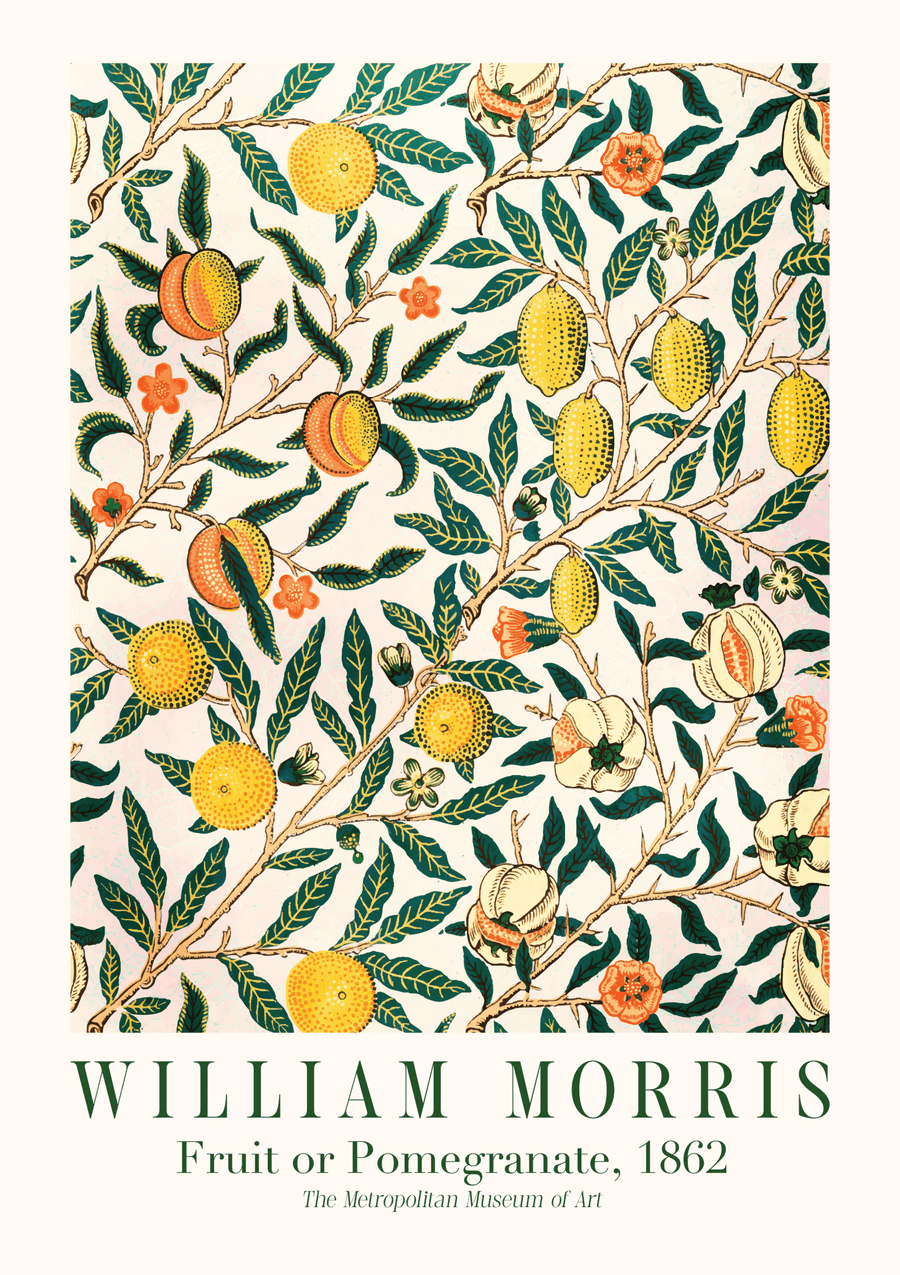 Fruit or Pomegranate 1862 by William Morris