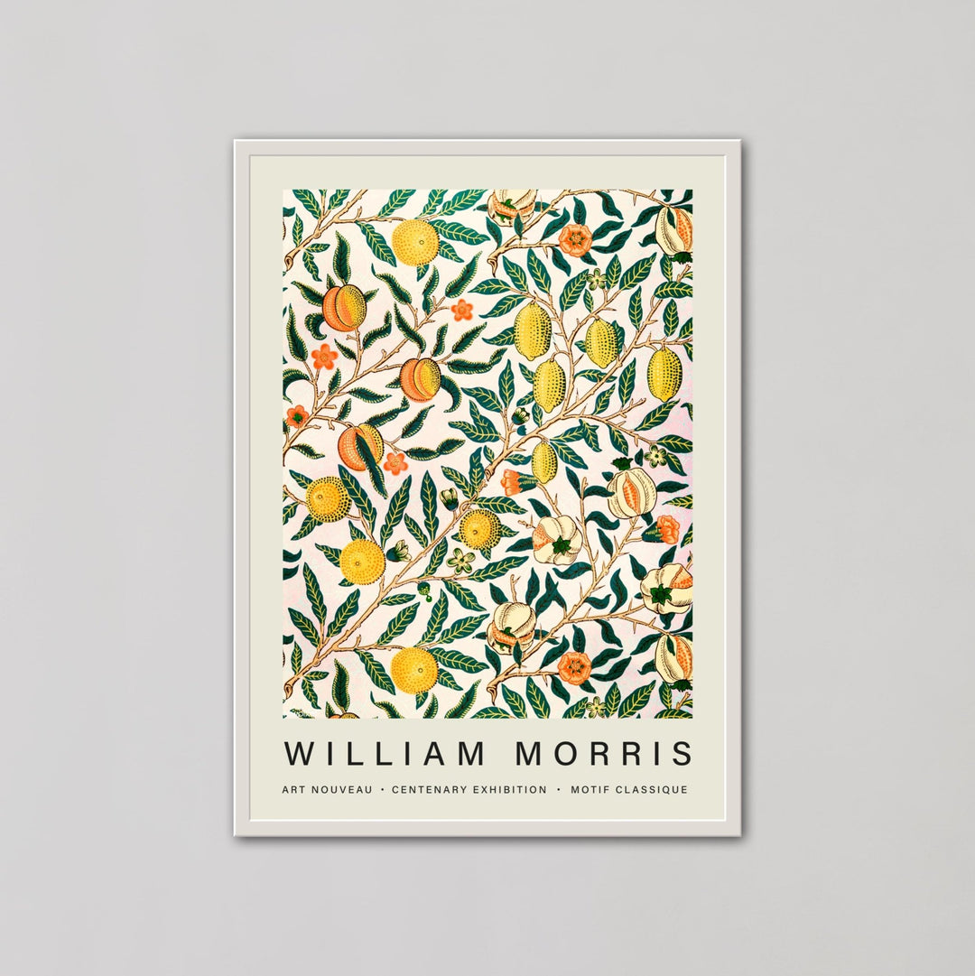 Fruit Pattern Wall Art by William Morris - Style My Wall