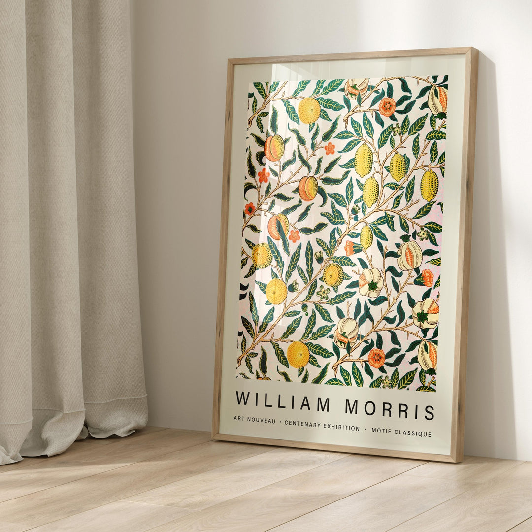 Fruit Pattern Wall Art by William Morris - Style My Wall