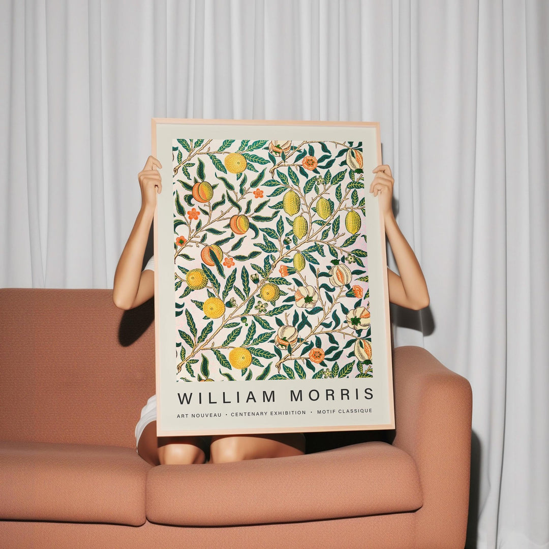 Fruit Pattern Wall Art by William Morris - Style My Wall