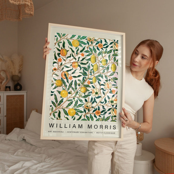 Fruit Pattern Wall Art by William Morris - Style My Wall