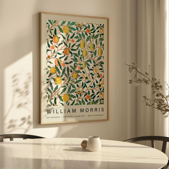 Fruit Pattern Wall Art by William Morris - Style My Wall