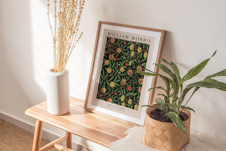 Fruit Pattern Wall Art by William Morris - Style My Wall