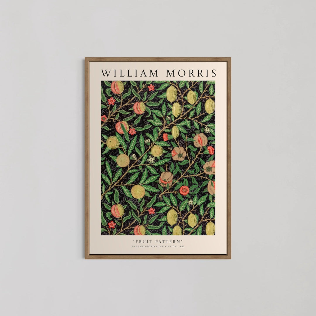 Fruit Pattern Wall Art by William Morris - Style My Wall