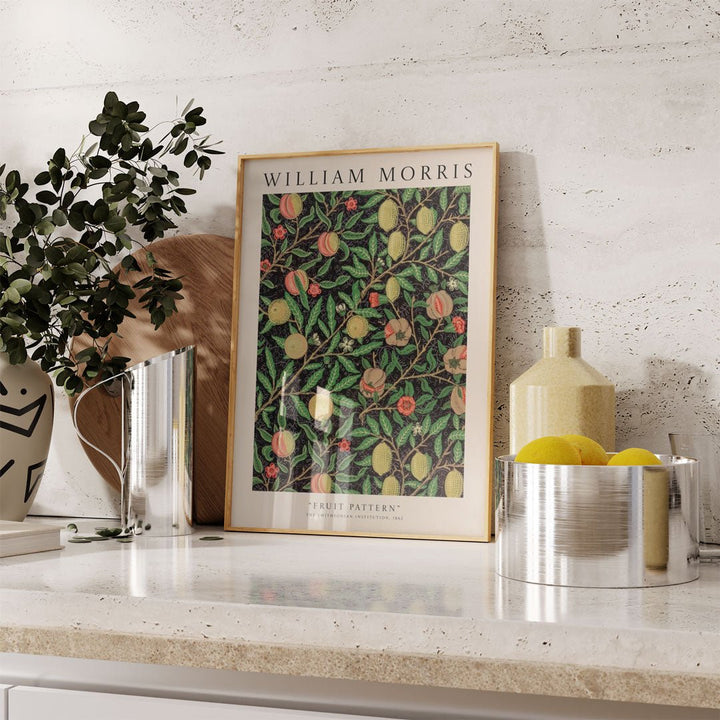 Fruit Pattern Wall Art by William Morris - Style My Wall