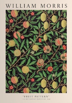 Fruit Pattern Wall Art by William Morris