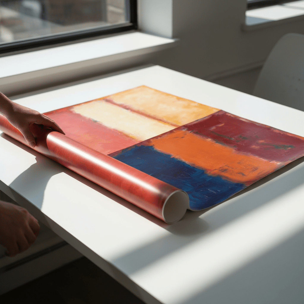 Full of Colour Trio Mark Rothko Inspired Abstract Wall Art wall - art - picture - poster