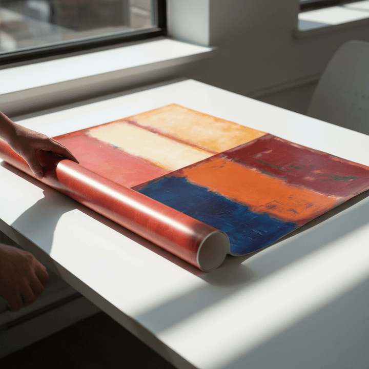 Full of Colour Trio Mark Rothko Inspired Abstract Wall Art wall - art - picture - poster