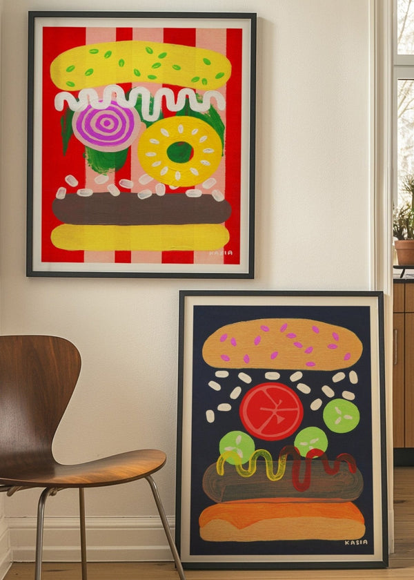 Funfair Nights Pair by Kasia Sykus