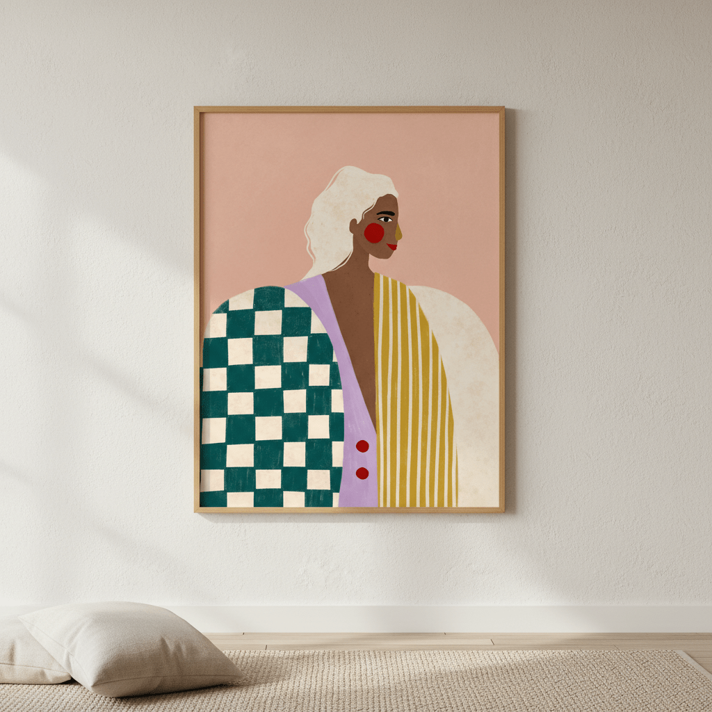 Funky Blouse by Bea Muller wall - art - picture - poster