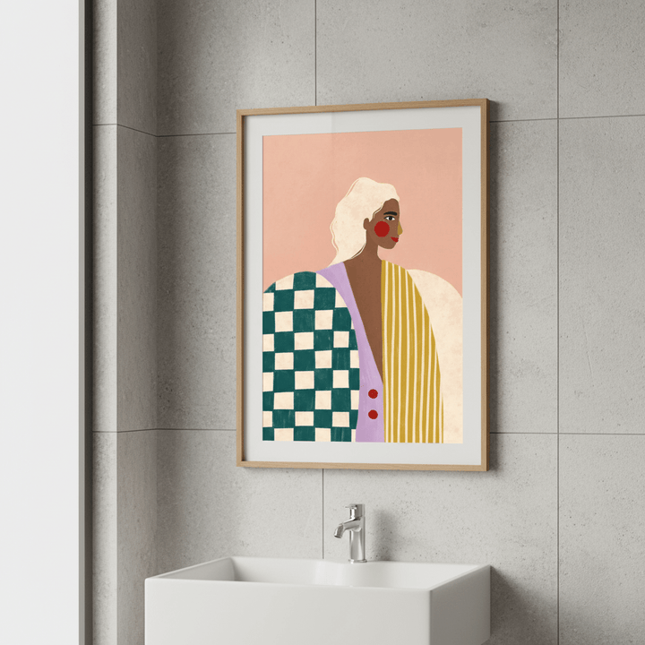 Funky Blouse by Bea Muller wall - art - picture - poster
