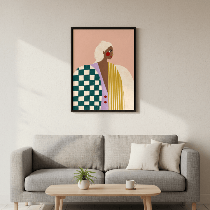 Funky Blouse by Bea Muller wall - art - picture - poster