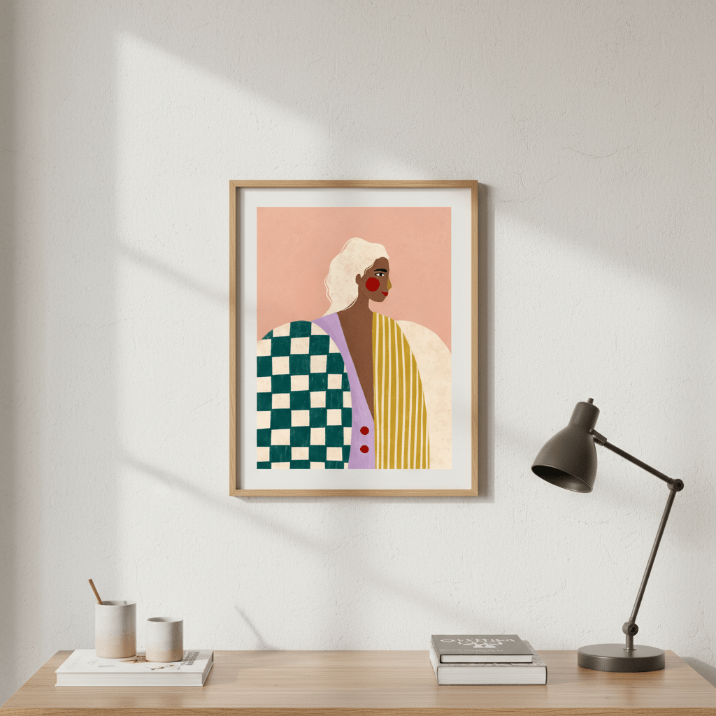 Funky Blouse by Bea Muller wall - art - picture - poster
