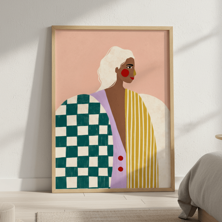 Funky Blouse by Bea Muller wall - art - picture - poster