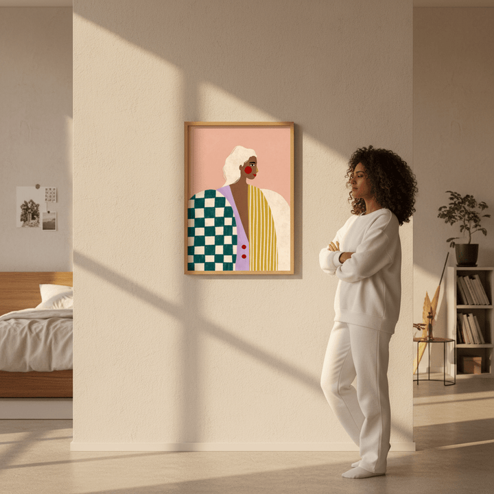 Funky Blouse by Bea Muller wall - art - picture - poster