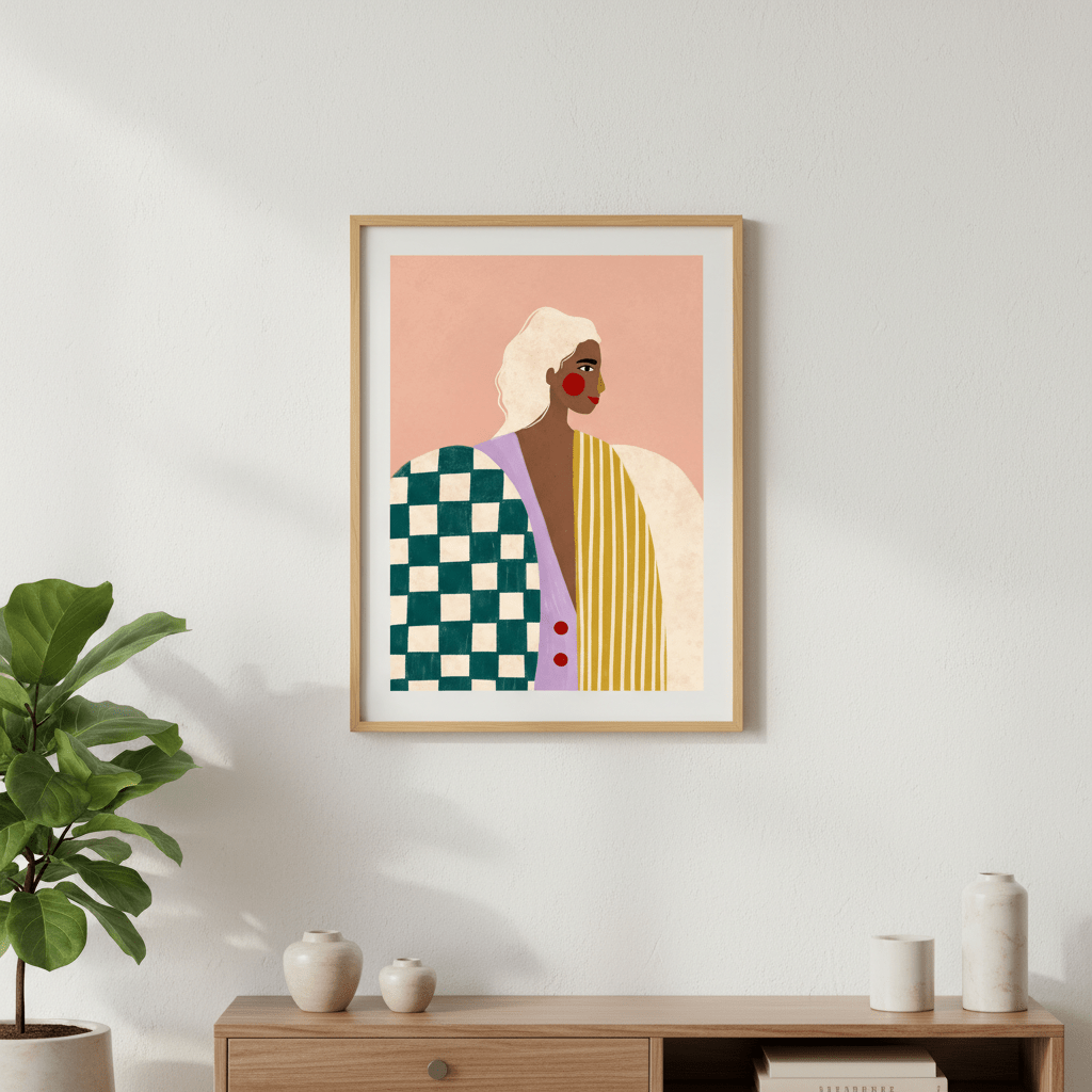 Funky Blouse by Bea Muller wall - art - picture - poster