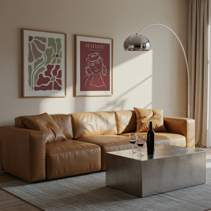 Galerine Fleurs Set of 2 by Henri Matisse wall - art - picture - poster