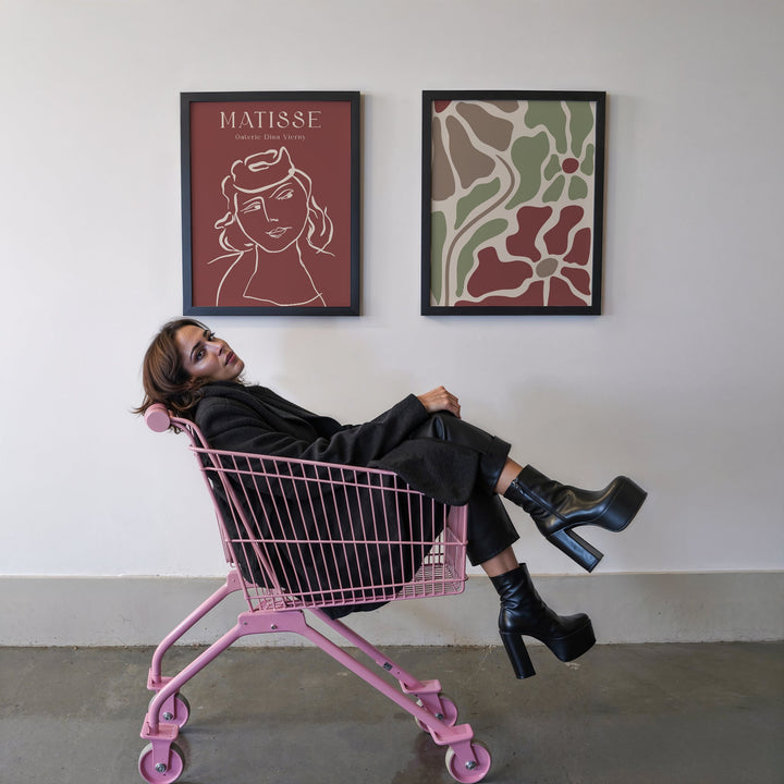 Galerine Fleurs Set of 2 by Henri Matisse wall - art - picture - poster