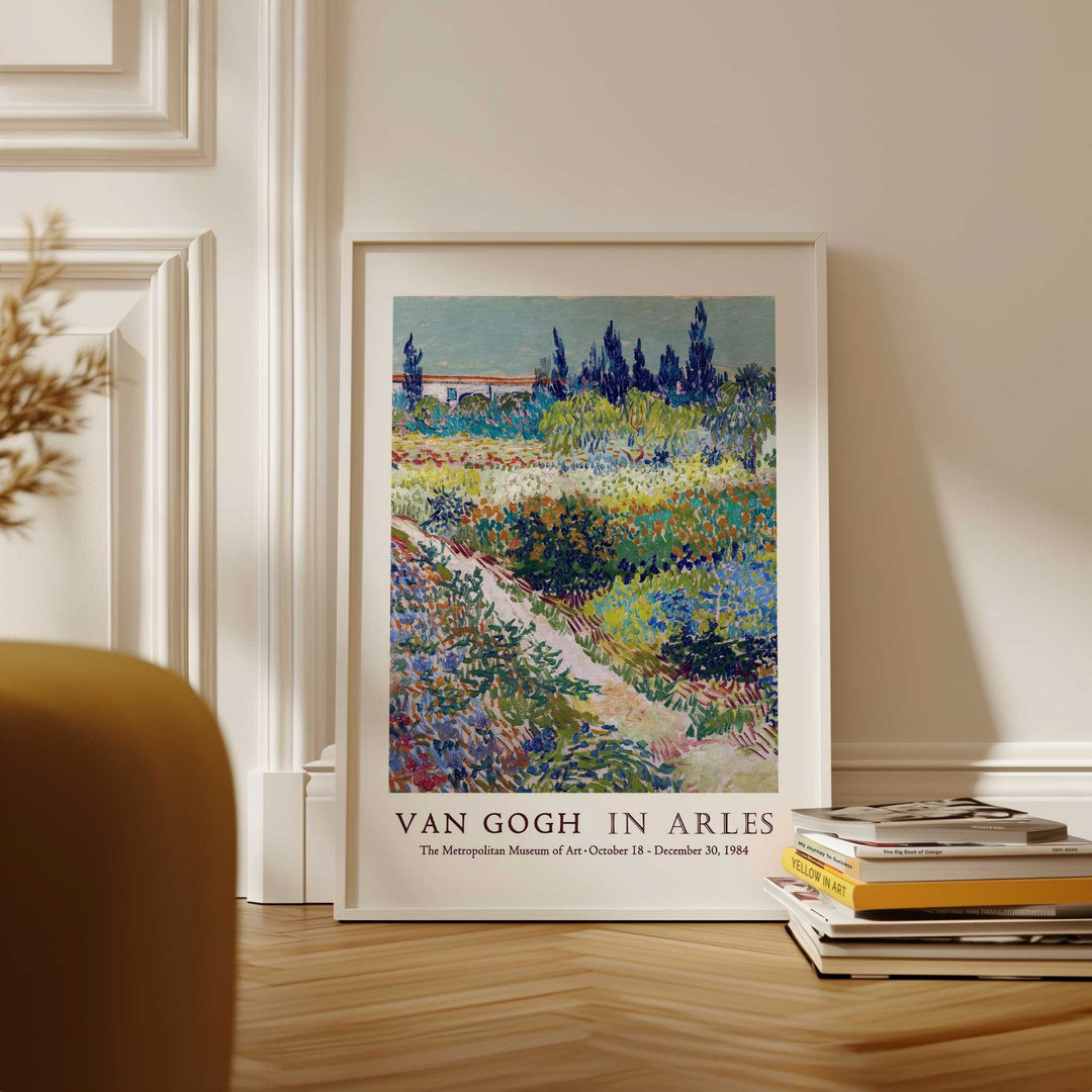 Garden At Arles Wall Art by Vincent van Gogh - Style My Wall