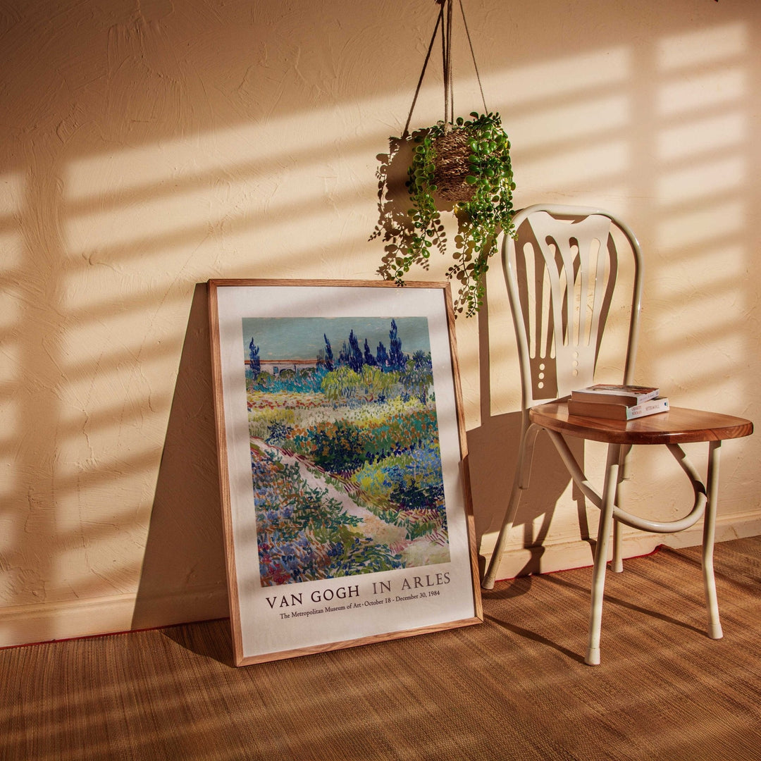 Garden At Arles Wall Art by Vincent van Gogh - Style My Wall