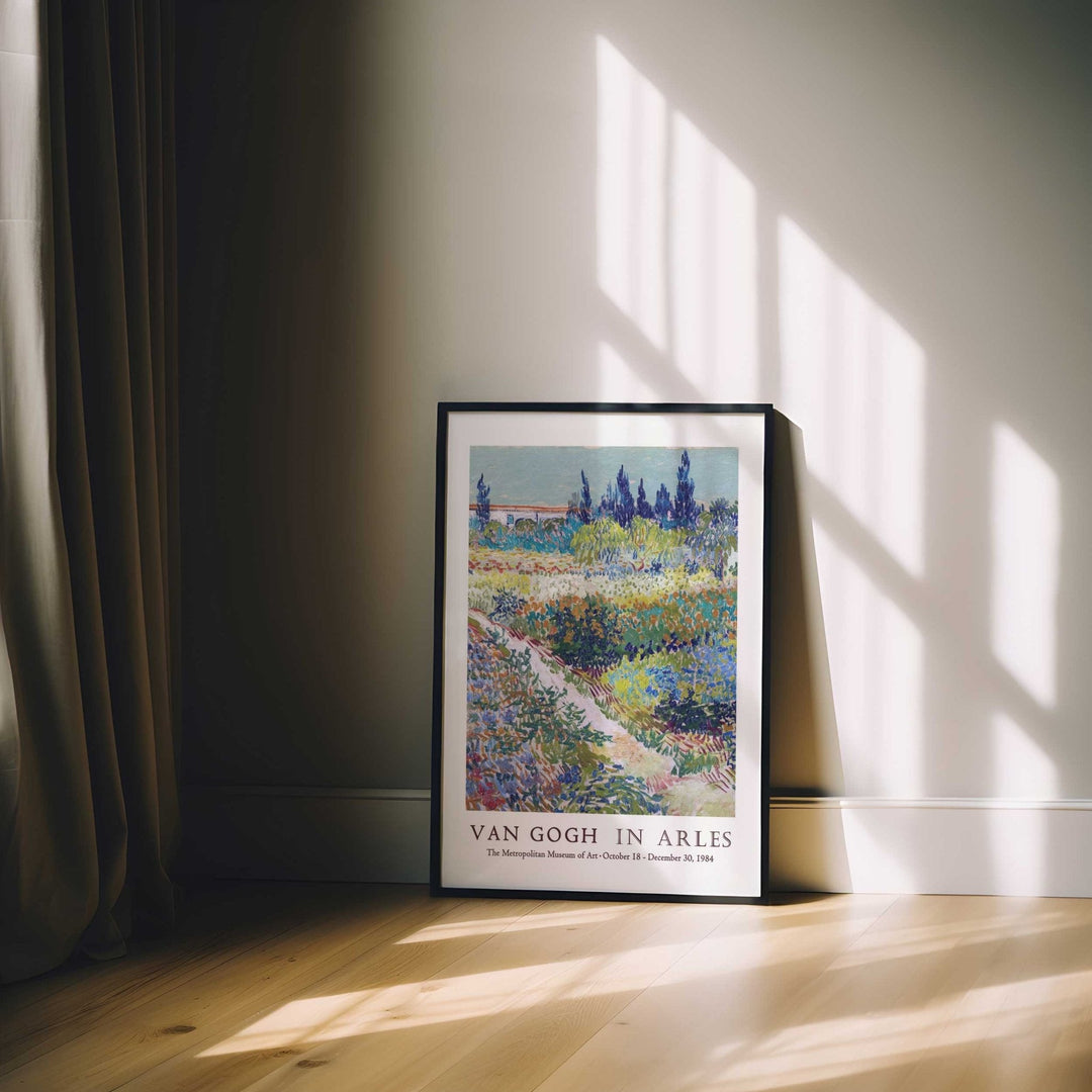 Garden At Arles Wall Art by Vincent van Gogh - Style My Wall