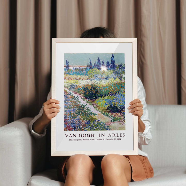 Garden At Arles Wall Art by Vincent van Gogh - Style My Wall