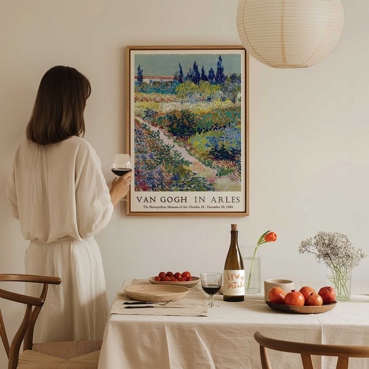 Garden At Arles Wall Art by Vincent van Gogh - Style My Wall