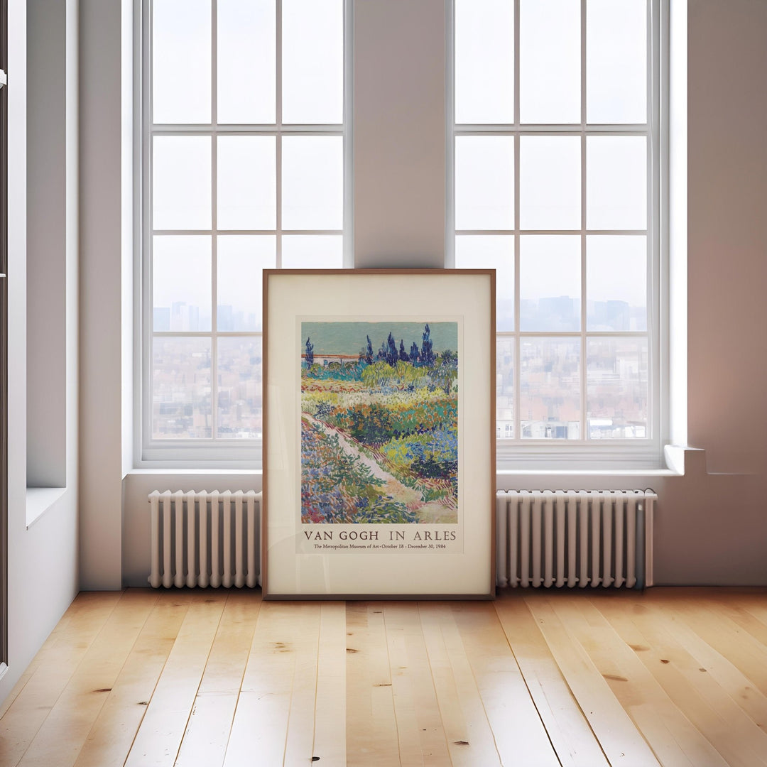 Garden At Arles Wall Art by Vincent van Gogh - Style My Wall